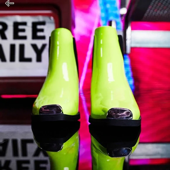 ASOS NEON BOOTS - Picture 4 of 13